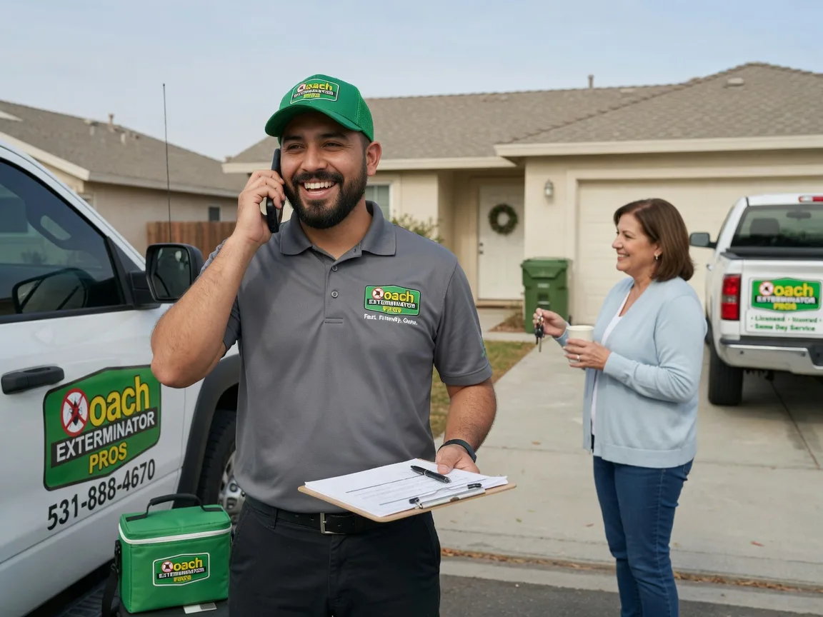 Pest Control Roach Exterminator Bentonville, OH FAQs